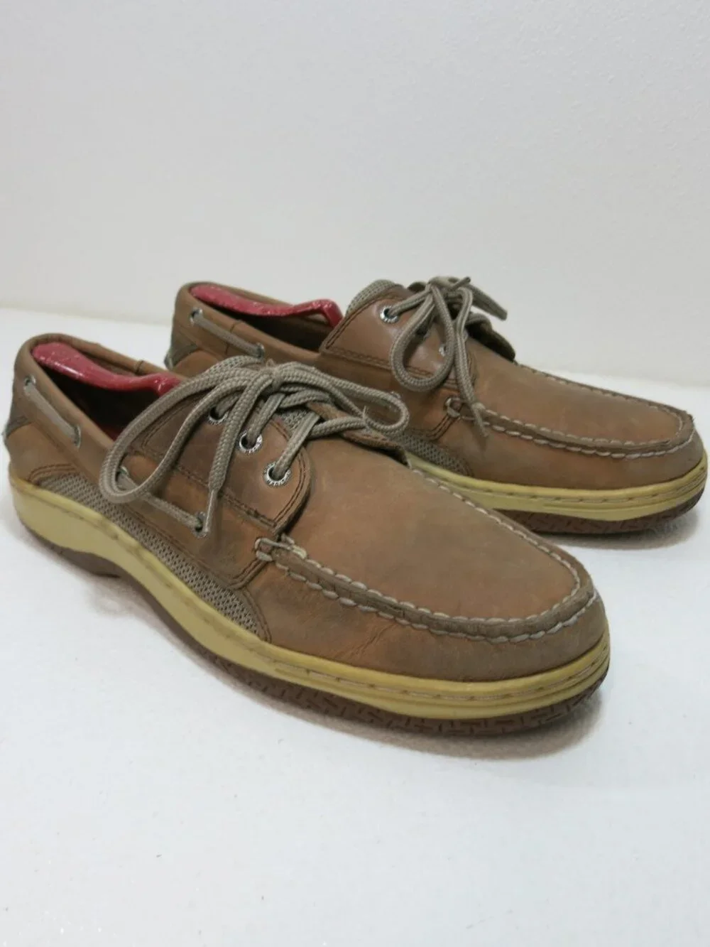 Sperry Top-Sider Two Tone Leather Boat Deck Shoes Men's Footwear Shoe's 9.5 M